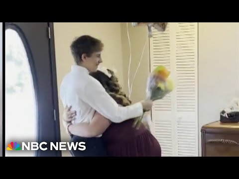 Homecoming surprise in Missouri goes viral and melts hearts