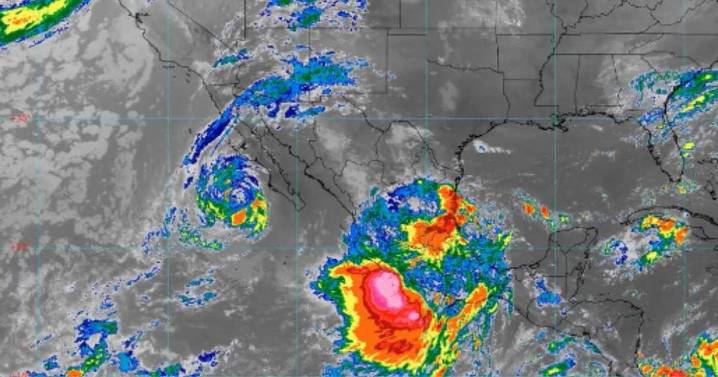 Depresión tropical Diecisiete-E se forma frente a costas de Guerrero