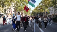 La huelga general por Palestina 'pincha' en Cataluña pero agita la calle