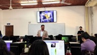 La charla sobre “Diseño y comunicación digital” reunió a docentes y alumnos de la UCSE