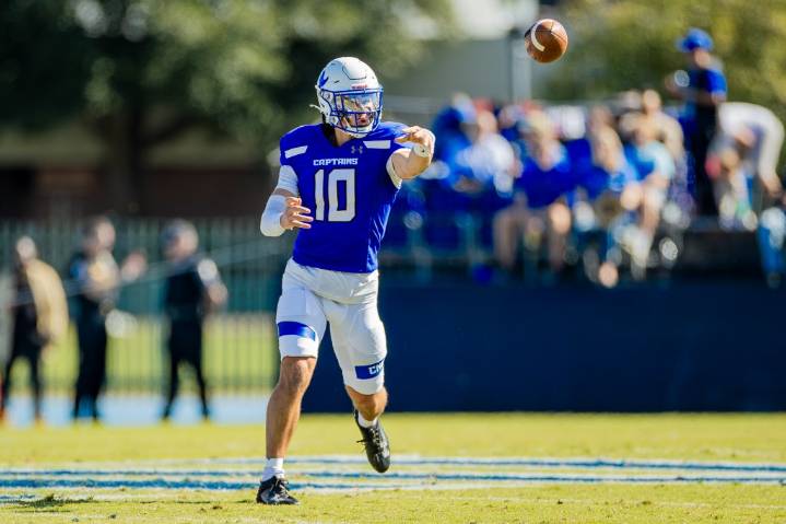 CNU QB Connor Barry gains 4th conference award of year as Captains climb in polls
