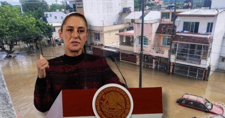 ‘A nadie dejaremos desamparado’: Sheinbaum anuncia censos y reuniones ante afectaciones por lluvias
