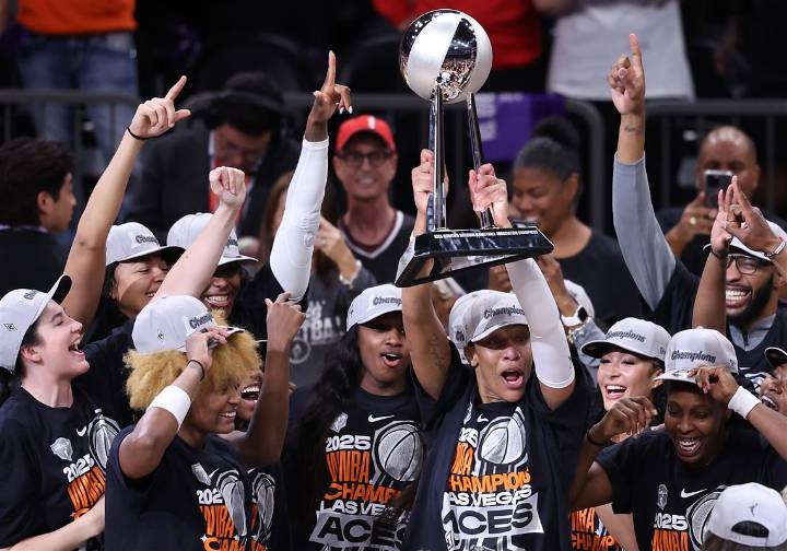 Las Vegas Aces sweep Phoenix Mercury in 4 games to claim WNBA Finals