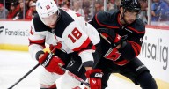 Jarvis, new arrival Miller help Hurricanes beat Devils 6