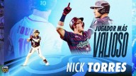 Nick Torres fue elegido MVP de la LMB