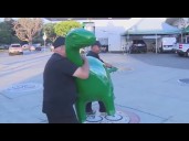 Brentwood dinosaur returned to gas station