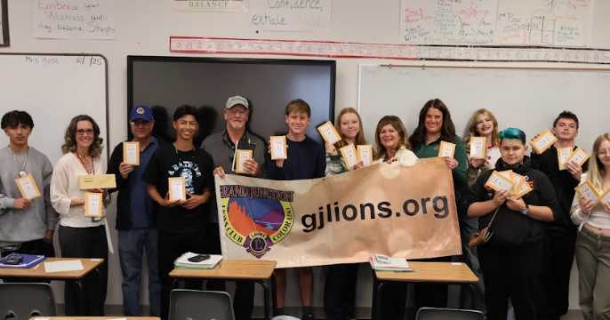 GJ Lions Club donates NumWorks calculators to D51 high schools