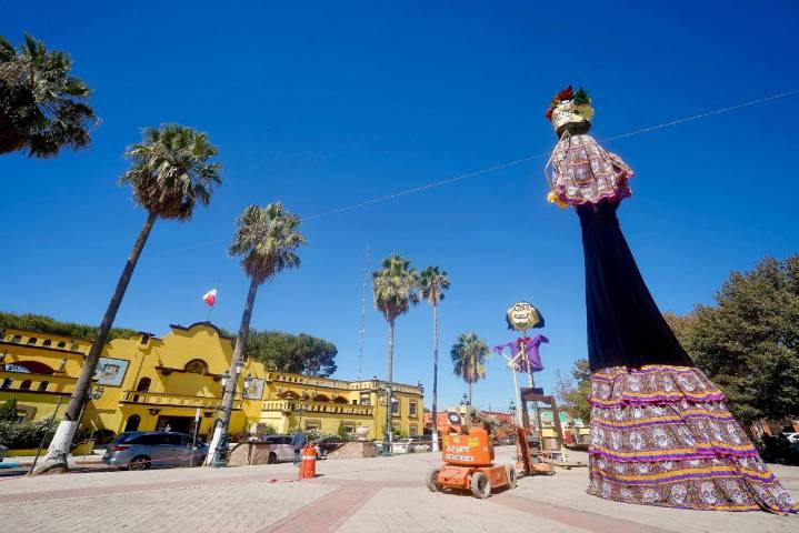 Afina Ramos Arizpe preparativos para celebrar el Festival de la Catrina 2025