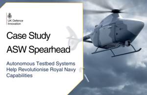 UKDI: Three naval testbeds transform defence innovation