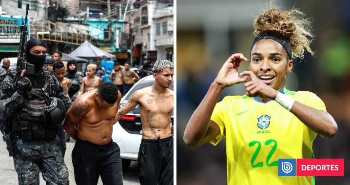 Videos | Violencia en favelas de Río de Janeiro saca del aire partido entre Brasil e Italia femenino