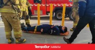 Formación Bomberos de Puerto San Julián realizaron simulacro de incendio