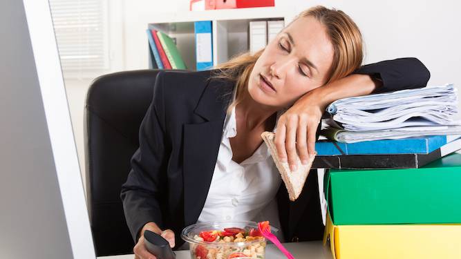 Piss-taking boss expects you to work after lunch