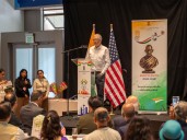 India Day celebrated at Gates Foundation in Seattle on Gandhi Jay