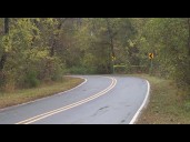 Car drives into ditch near Catawba River