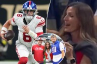 Jaxson Dart’s mom celebrates rookie Giants QB’s back