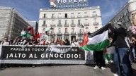 Miles de jóvenes secundan la huelga por Gaza y se manifiestan en Madrid