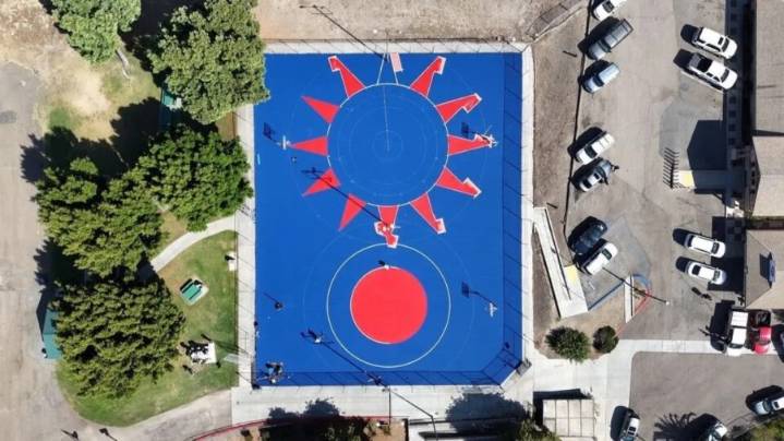 Colina Del Sol multi-use sports courts revamped