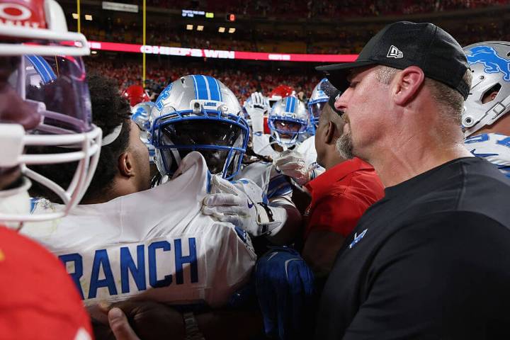 Lions DB Brian Branch loses appeal; 1-game suspension for altercation vs. Chiefs upheld
