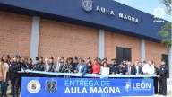 Inauguran Aula Magna en la Academia Metropolitana de Seguridad Pública de León
