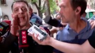 Apareció Leandro García Gómez, ex de Lourdes: "El Gobierno no da para más"