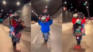En video | Los peligrosos piques ya no solo son en Las Palmas: se trasladaron a la autopista Sur, en Medellín, y con motos de alta gama