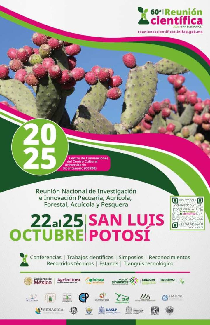 SAN LUIS SERÁ SEDE DE LA 60 REUNIÓN NACIONAL CIENTÍFICA DEL CAMPO MEXICANO