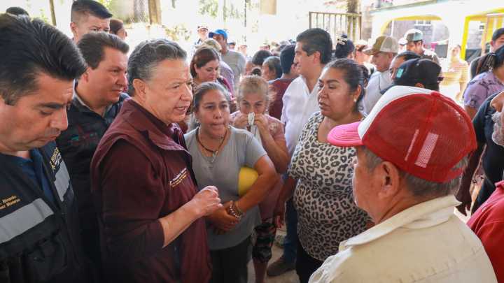 No están solos dice el gobernador a damnificados