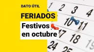 Feriados que quedan en 2025: ¿Cuáles son los festivos de octubre?