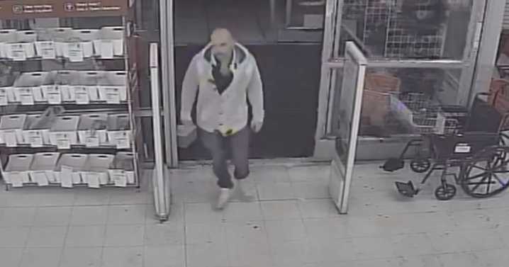 Police seek help identifying man accused of photographing kid in store bathroom