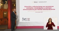 Avanza apertura de caminos en la Huasteca; hay 191 localidades incomunicadas tras lluvias: SICT