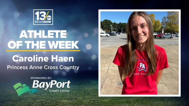Caroline Haen shines at Princess Anne High School cross country