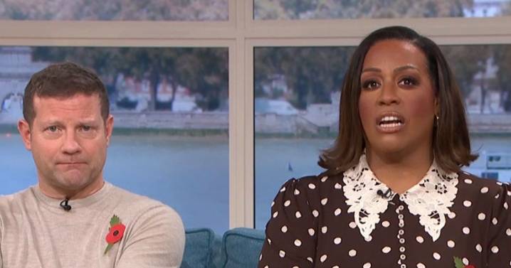 This Morning's Alison Hammond and Dermot O'Leary pause show to share breaking death news