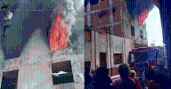 Centro de Lima: Se registra un incendio en el interior de una vivienda en el jirón Antonio Miroquesada