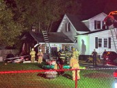Five people and two dogs displaced after house fire in Salina