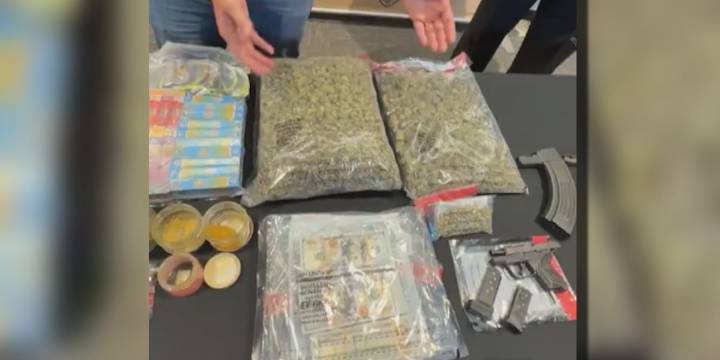 Chatham County Sheriff’s Office showcases drug, money, and gun seizures