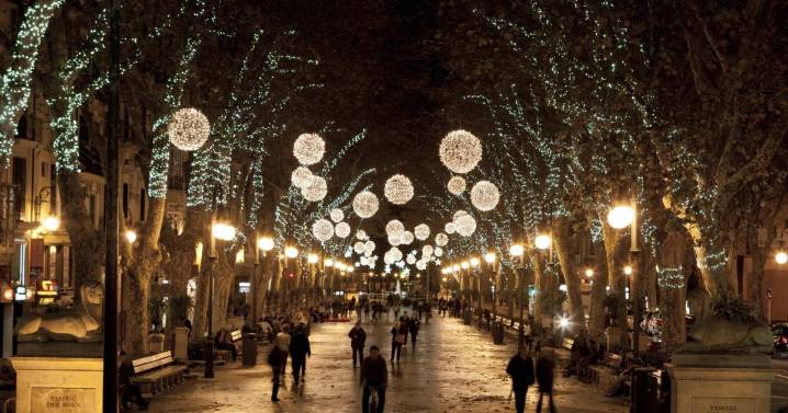 Luces de Navidad en Palma 2025: horario y día del encendido