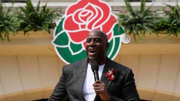 Magic Johnson to lead 137th Rose Parade as grand marshal