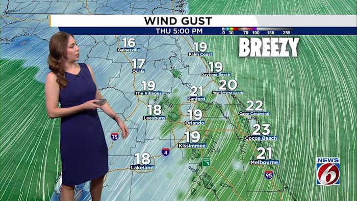 Weak front brings comfort to Central Florida; Halloween cooldown coming?