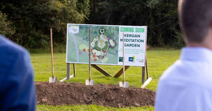 Moncus Park breaks ground on Kergan Meditation Garden