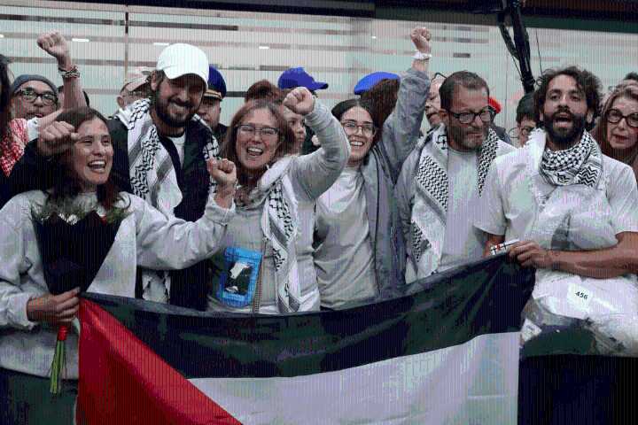 Activistas mexicanos de la Flotilla Global Sumud denuncian torturas tras detención en Israel