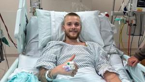 Man loses leg in accident after being trapped in machine