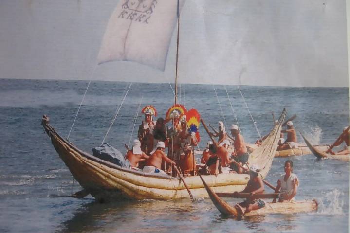 Lambayeque: más de 140 actores recrearán "La travesía y el desembarco de Ñaimlap"