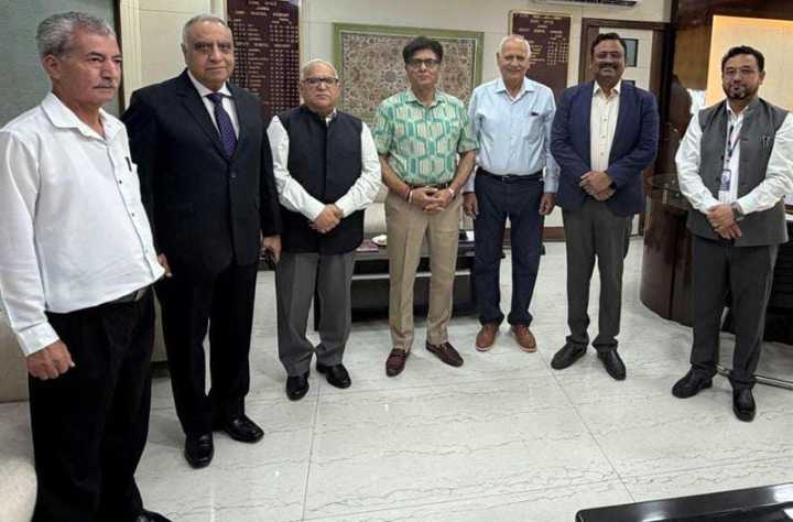 CGPWA, IIPA, SKK delegation meet DGM SBI, discuss flawless banking facilities