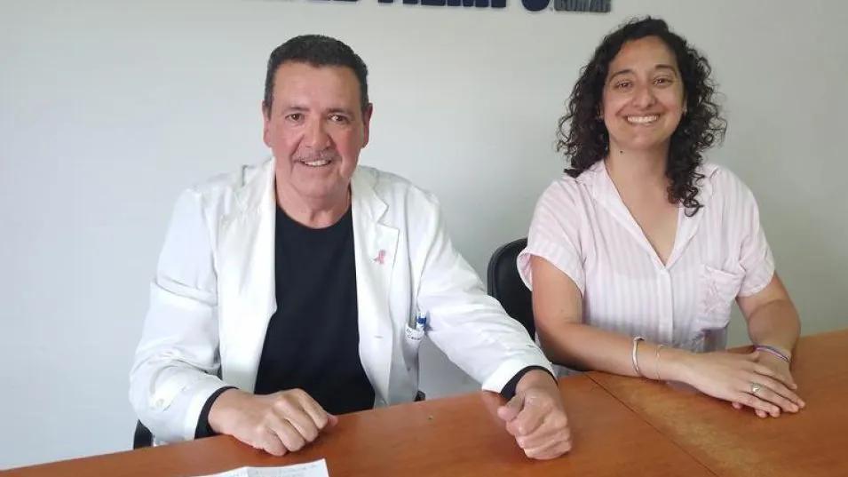 EL TRABAJO DE ATENCIÓN PRIMARIA Y EL CÁNCER DE MAMA . "Ya hemos hecho muchos diagnósticos tempranos y las pacientes están curadas"