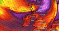 Storm Amy LIVE: Man killed as Met Office places ALL OF UK under weather warnings
