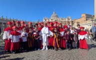 Chicago elementary school students meet Pope Leo XIV in Vatican City