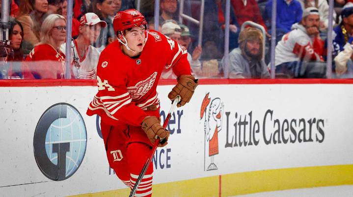 The Red Wings player ‘evolving in front of our eyes,’ per Todd McLellan