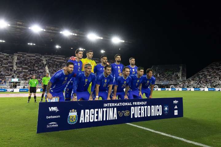 Videos: la Selección Argentina cerró la fecha FIFA con una goleada por 6 a 0 ante Puerto Rico