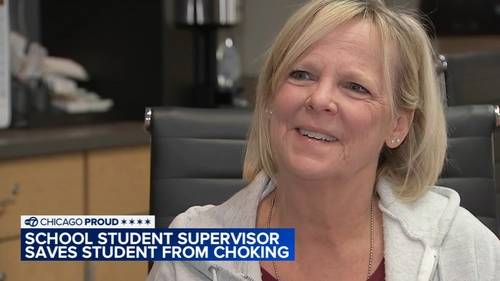Suburban woman has saved 3 lives with what is commonly known as Heimlich maneuver, most recently at Schaumburg High School