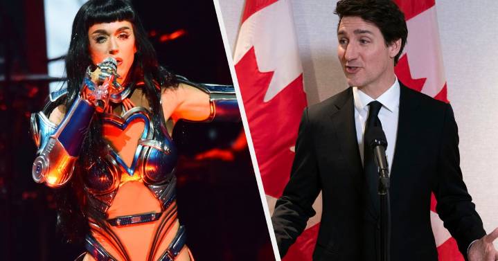 Katy Perry Alludes To Justin Trudeau Rumoured Romance On Stage